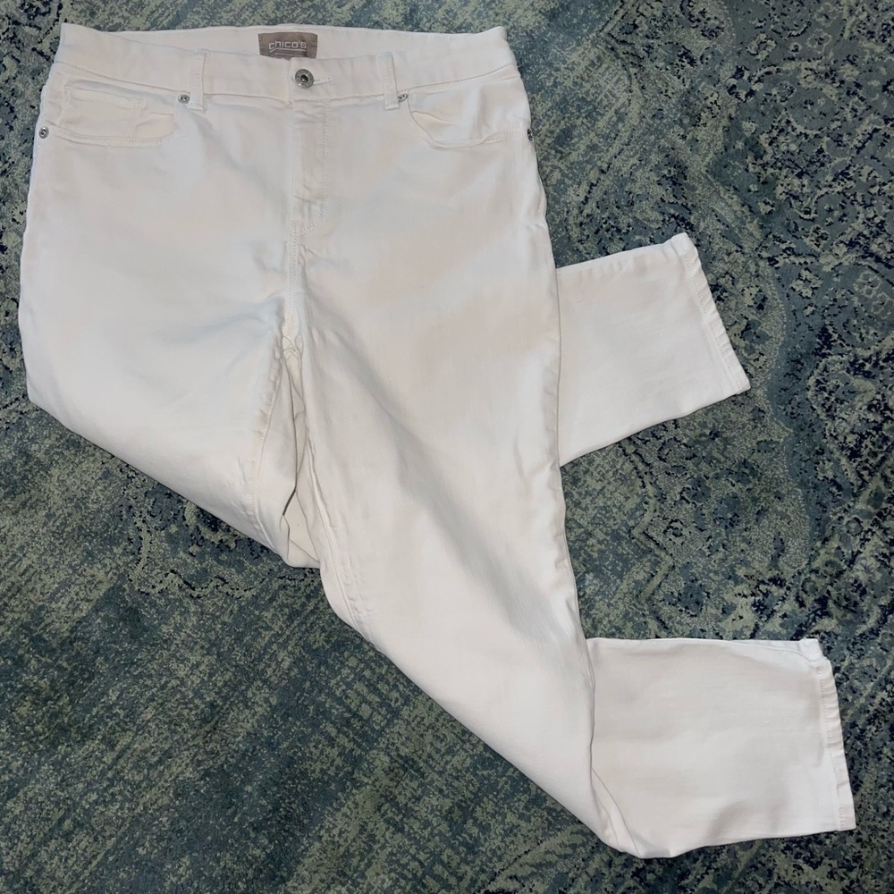 Chico’s White Jeans .5